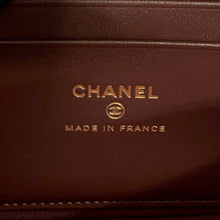 Load image into Gallery viewer, CHANEL Matelasse Classic Vanity Chain Pouch BlackAP4385 Caviar Leather
