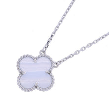 Load image into Gallery viewer, Van Cleef &amp; Arpels Vintage Alhambra PendantVCARD34900 18K White Gold
