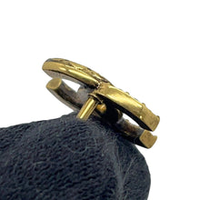 Load image into Gallery viewer, CHANEL CC Logo Stud Earrings GoldABD766 Rhinestone Metal
