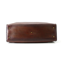 Load image into Gallery viewer, Berluti Toile Marbouf Travel Bag Brown PVC Leather
