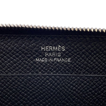 Load image into Gallery viewer, HERMES Macaron Compact Wallet Black Epsom
