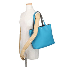 Load image into Gallery viewer, HERMES Double sense Etain/Blue Zanzibar Taurillon Clemence Size 28
