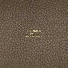 将图像加载到图库查看器中，HERMES Picotin Lock Etoupe Taurillon Clemence Size PM
