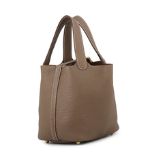 将图像加载到图库查看器中，HERMES Picotin Lock Etoupe Taurillon Clemence Size PM
