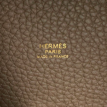 将图像加载到图库查看器中，HERMES Picotin Lock Etoupe Taurillon Clemence Size PM
