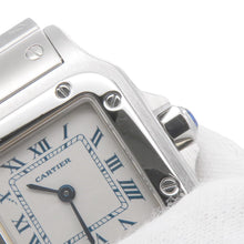 Load image into Gallery viewer, CARTIER Santos Garbe SM H35mm×W24mm Stainless Steel White DialW20017D6
