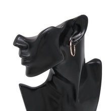 Load image into Gallery viewer, TASAKI Hoop Diamond Earrings 18K Pink Gold
