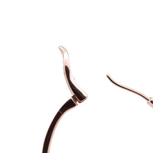 Load image into Gallery viewer, TASAKI Hoop Diamond Earrings 18K Pink Gold
