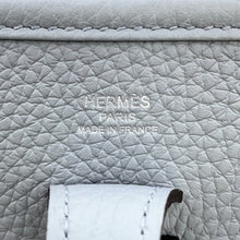 将图像加载到图库查看器中，HERMES Evelyne3 Green Pantan Taurillon Clemence Size 23
