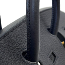 将图像加载到图库查看器中，HERMES Birkin Black Togo Leather Size 25

