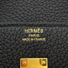 将图像加载到图库查看器中，HERMES Birkin Black Togo Leather Size 25

