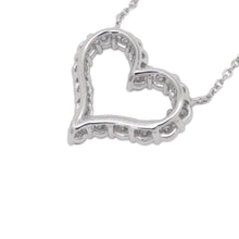 Load image into Gallery viewer, TIFFANY&amp;Co. Sentimental Heart Pendant Size Small60007523 Pt950
