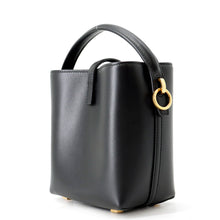 Load image into Gallery viewer, SAINT LAURENT PARIS LE 37 Bucket 2-Way Handbag Black7658702R20W1000 Calf Leather Size Mini
