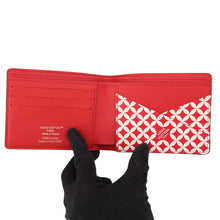 Load image into Gallery viewer, LOUIS VUITTON Organizer: De Poche Pharrell Williams/NIGO Collaboration Fall/Winter 2025 Collection RedN40777 Damier Friendship Canvas
