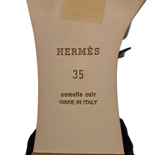 Load image into Gallery viewer, HERMES Illusion 35 Black Leather Size 35
