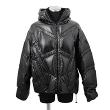 将图像加载到图库查看器中，MONCLER MONCLER x ASAP Rocky Short Down Jacket 25AW Size 2 BlackK24041A00014M6940999 Nylon100%
