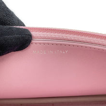 将图像加载到图库查看器中，CHANEL Boy Chanel Chain Wallet Pink/StrassA80287 Leather/Rhinestone
