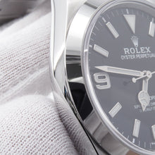 Load image into Gallery viewer, ROLEX ExplorerI W39mm Stainless Steel Black Dial214270
