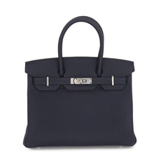 Load image into Gallery viewer, HERMES Birkin Blue Nuit Togo Leather Size 30
