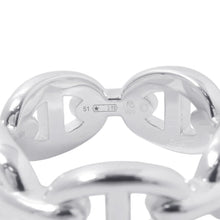 Load image into Gallery viewer, HERMES Chaine d'Ancre Anchene Ring Size PM/51/#11 SV925
