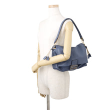 Load image into Gallery viewer, FENDI Mamma bucket Blue8BR833 Leather
