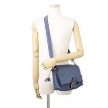 Load image into Gallery viewer, FENDI Mamma bucket Blue8BR833 Leather
