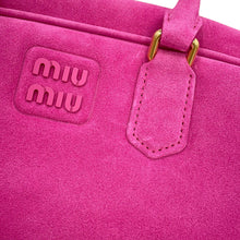 Load image into Gallery viewer, MIUMIU Arkady 2WAY Handbag Pink5BB148_2CS4_F0029 suede Size Large

