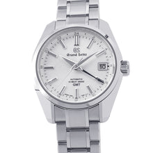 将图像加载到图库查看器中，SEIKO Grand Seiko Heritage Collection Master Shop Limited Mechanical Hi-Beat GMT Iwateyama W40mm Stainless Steel Silver DialSBGJ263
