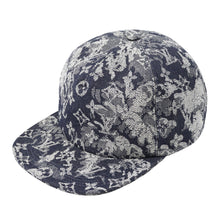 Load image into Gallery viewer, LOUIS VUITTON Cap Monogram Tapestry Size 60 Navy/GrayMP2872 Cotton100%
