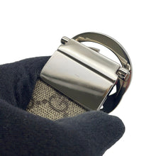 将图像加载到图库查看器中，GUCCI Interlocking G Belt Size 85 Beige/Black473030 GG Supreme Leather
