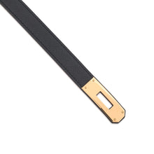 Load image into Gallery viewer, HERMES Kelly belt Black Epsom
