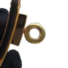 Load image into Gallery viewer, HERMES Kelly belt Black Epsom
