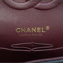 Load image into Gallery viewer, CHANEL Matelasse W Flap ChainShoulder Bag BlackA01112 Caviar Leather Size 25
