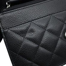 将图像加载到图库查看器中，CHANEL Classic Matelasse Chain Shoulder Wallet BlackAP0250-Y01588-C3906 Caviar Leather
