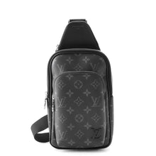 Load image into Gallery viewer, LOUIS VUITTON Avenue Sling Bag NoirM47137 Monogram Eclipse Size PM
