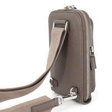将图像加载到图库查看器中，PRADA Smartphone Case Cross Body Bag Khaki2ZH195 Leather
