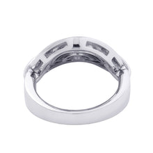 Load image into Gallery viewer, BVLGARI Astrale Cherki Ring Size Approximately 11 18K White Gold
