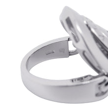 Load image into Gallery viewer, BVLGARI Astrale Cherki Ring Size Approximately 11 18K White Gold
