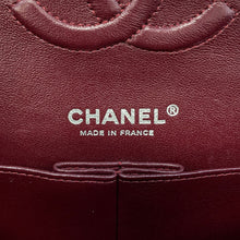 Load image into Gallery viewer, CHANEL Matelasse W Flap ChainShoulder Bag BlackA01112 Caviar Leather Size 25
