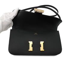Load image into Gallery viewer, HERMES Constance Elan Miroir Black Epsom
