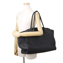 Load image into Gallery viewer, The Row Marlo Black Leather Size 17
