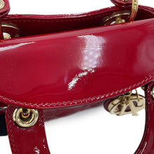 Load image into Gallery viewer, Dior Lady Dior 2WAYHandbag Cherry RedM0505OWCB_M323 Patent Calf Leather Size Mini
