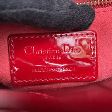 Load image into Gallery viewer, Dior Lady Dior 2WAYHandbag Cherry RedM0505OWCB_M323 Patent Calf Leather Size Mini
