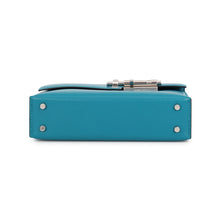 Load image into Gallery viewer, HERMES Veru Blue Izmir Tadelakt Leather Size Mini

