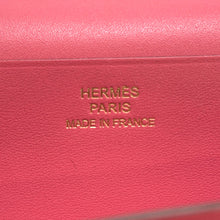 Load image into Gallery viewer, HERMES Beansufla Rose Lipstick Tadelakt Leather

