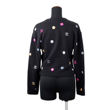 将图像加载到图库查看器中，CHANEL cardigan Size 34 Black / MultiP71493 K10289 94305 Cotton 100%
