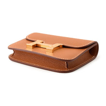 将图像加载到图库查看器中，HERMES Constance Slim Gold Epsom
