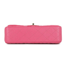 将图像加载到图库查看器中，CHANEL Matelasse W Flap ChainShoulder Bag PinkA01113 Caviar Leather Size 23
