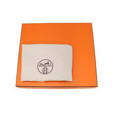 将图像加载到图库查看器中，HERMES Garden Party Etoupe/Orange Toile Officier Negonda Leather Size TPM
