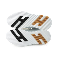 Load image into Gallery viewer, HERMES Bounce Sneakers White/Ivory Calf Leather suede Size 36.5
